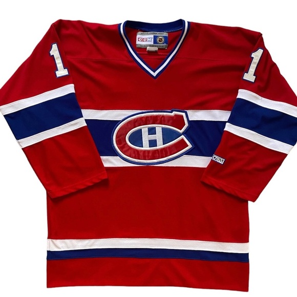 NHL MONTREAL CANADIENS SAKU KOIVU 11 Red Jersey in Large - Picture 2 of 14